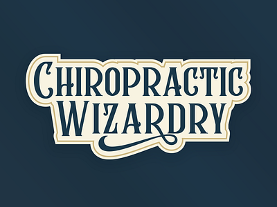 Chiropractic Wizardry - Logo Design