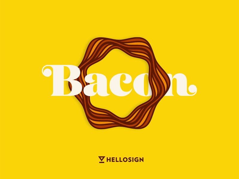 Bacon Release bacon breakfast food gif type