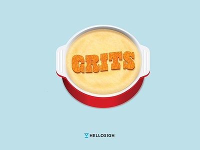 Grits Release breakfast food grits illustration