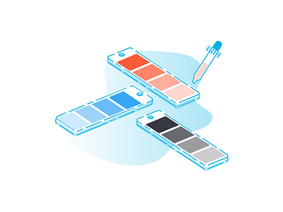 Color picker color color picker eyedrop illustration palette