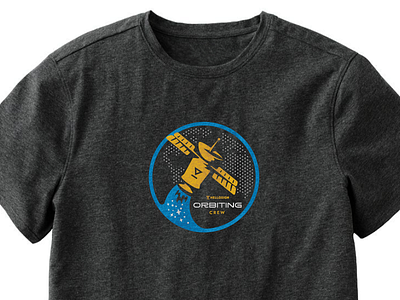 The Orbiting Crew Tshirt explore orbit satellite space