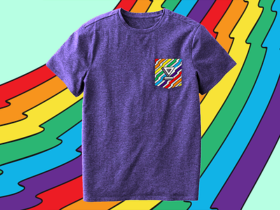 HelloSign Pride Tshirts groovy hellosign pride rainbow san francisco startup tshirt