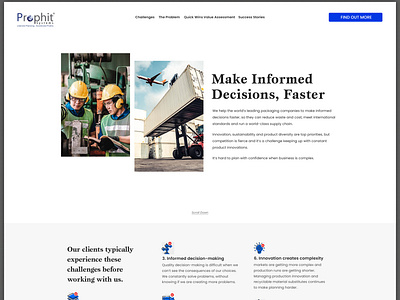 Minimal Landing page