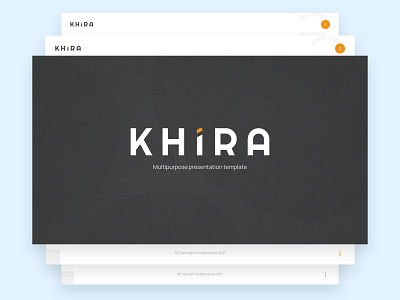 KHIRA - Multipurpose Presentation Design business clean design company design template googleslide keynote layout design layouting modern design multipurpose pitchdeck powerpoint powerpoint design powerpoint template presentation design professional