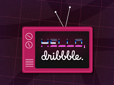 Hello, Dribbble.