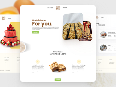 Fibre & Nuts Website