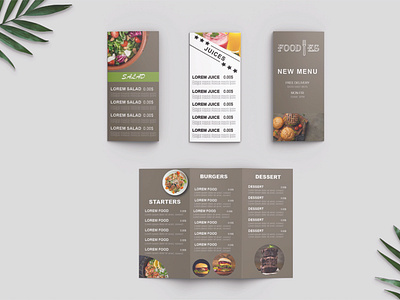 Menu Brochure