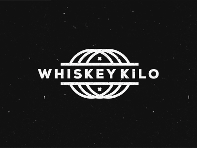 Branding for Whiskey Kilo branding geometric illustrator letters lines photoshop texture typography