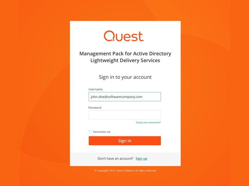 SaaS Login Screen app design mobile graphic design visual design user interface