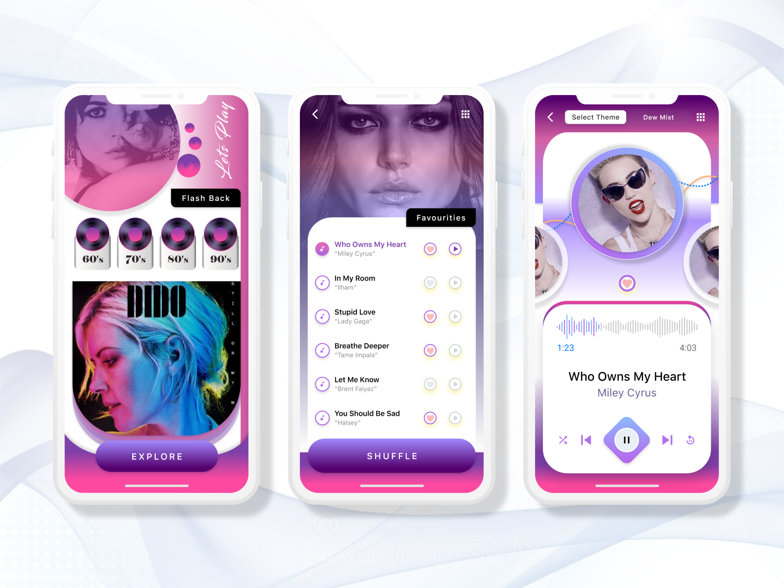 Vibez Music Player By Vijay Karthik On Dribbble