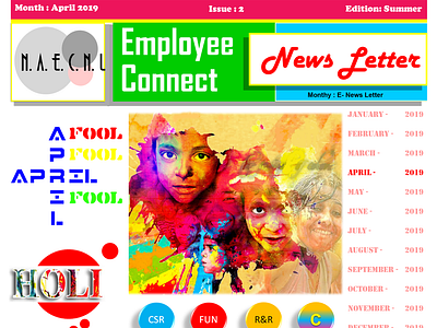 Employee Connect NewsLetter – April 2019 edition