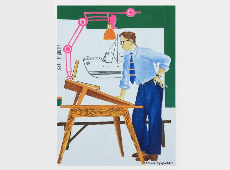 A Marine Architect by Vijay Karthik on Dribbble