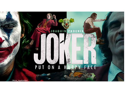 "JOKER" Movie poster