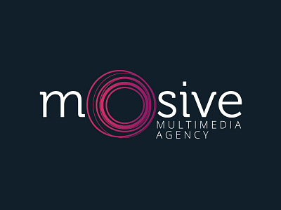 Mosive agency logo logotype multimedia multimedia agency