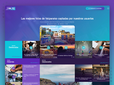AN y Tú | Mega ahora noticias chile design homepage mega news ui ux web web design web developer website