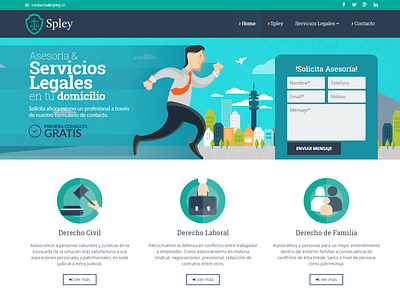 Spley | Web design homepage spley ui ux web web design web developer website wordpress