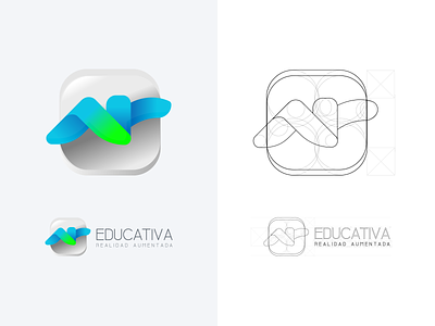 AR Educativa | Brandig ar ar educativa augmented reality brand branding chile design graphic design logo realidad aumentada