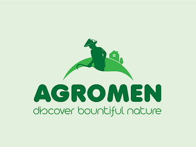 Agromen Logo agriculture herbal illustration logo