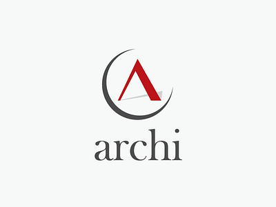 Archi logo architect branding graphic design logo vector