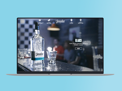 el Jimador Tequila Global Brand Website alcohol creative director design illustration photography ui web website