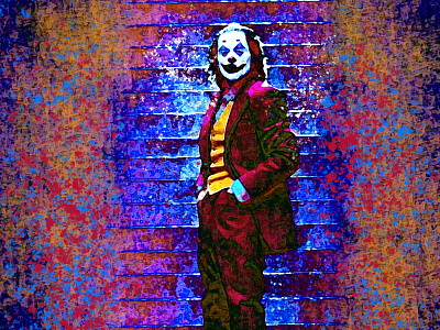 Arthur adobe photoshop cc artwork colours design graphicdesign joker love manipulation