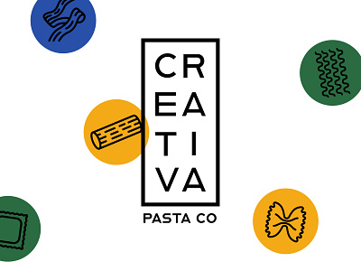 Creativa branding design icon identity logo
