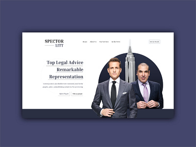 Spector Litt Suits Website