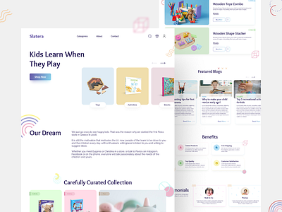 Slatera : Kids E-com platform