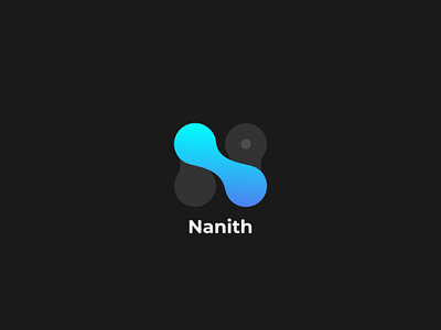 Nanith Construction Company logo vector gradient minimal