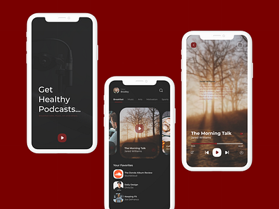 PodFast UI Design