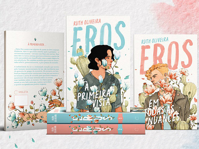 Eros book design graphic design illustration publish watercolor