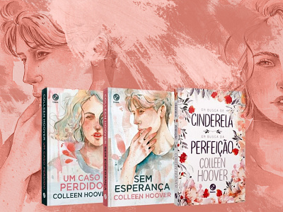 HopeLess series book design graphic design illustration publish watercolor