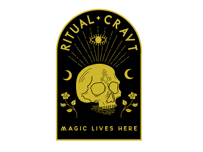 Ritual Cravt Logo brand identity branding branding design design illustration logo