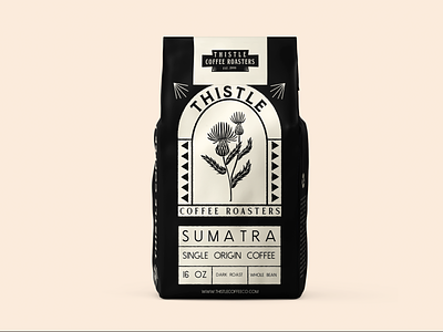 Thistle Coffee Co Branding brand identity branding coffee bag coffee branding coffee cup coffee design coffee shop design