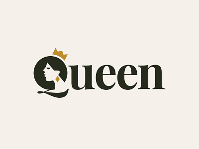 Queen antor brand brand identity branding graphic graphic designer graphicdesign lettermark logo logo design logo designs logodesign logos logotype minimal typography webdesign website wordmark