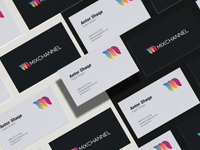 Business Card Design art brand brand identity branding business business card business card design channel creative dribbble landing page logo logo design logotype minimal modern ui design ux visual design web design