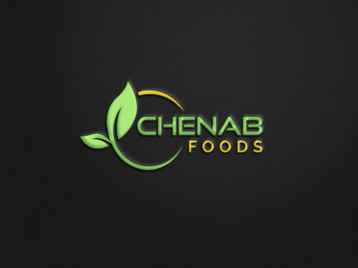 Chenab Foods Logo Design 3d animation brand branding design graphic design icons illustration logo logo design logodesign motion graphics ui vector