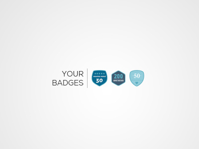 Badge recognition badge netflix online streaming reward video