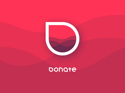 Donation App logo design