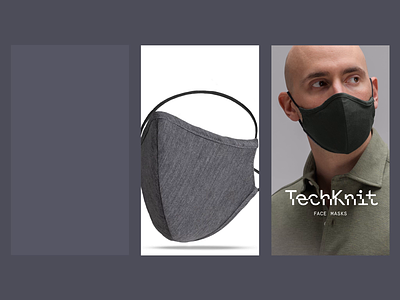 TechKnit Face Masks advertisement advertising animation art direction design graphic design marketing motion graphics video