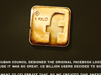 Facebook Gold Logo Download council cuban facebook free gold logo