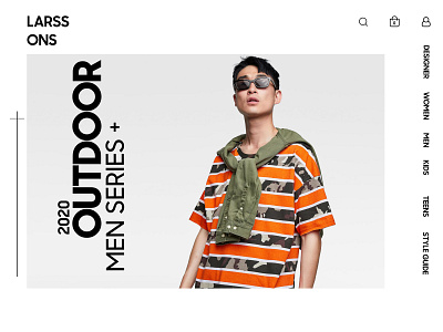 Men Series Collection branding design ecommerce design elegant design fashion minimal ui web website