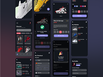 Neakers Dark Theme