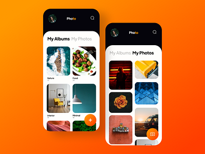 Photo Gallery App app design clean ui editing gallery image photo photo editing photography picture ui design uiux