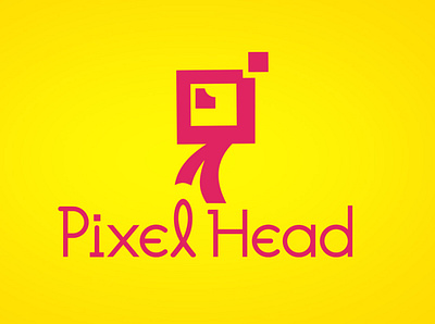 PixelHead graphic design ill illustration logo