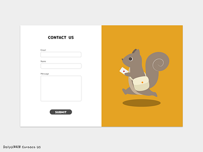 Contact Us - DailyUI#28