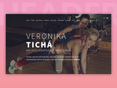 Veronika Tichá Website