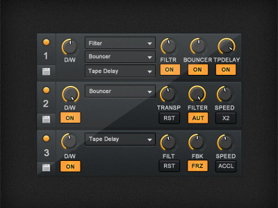 Effect Ui Traktor Scratch Pro 2 design ui