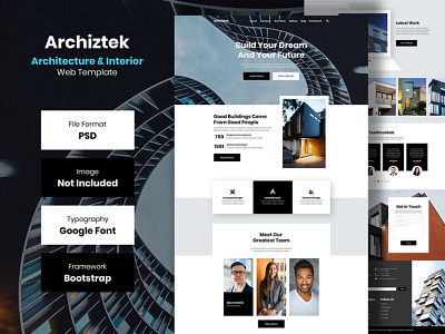 ARCHIZTEK - Architecture & Interior Web Template