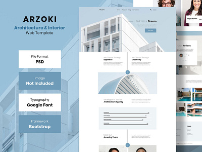 ARZOKI - Architecture & Interior Web Template